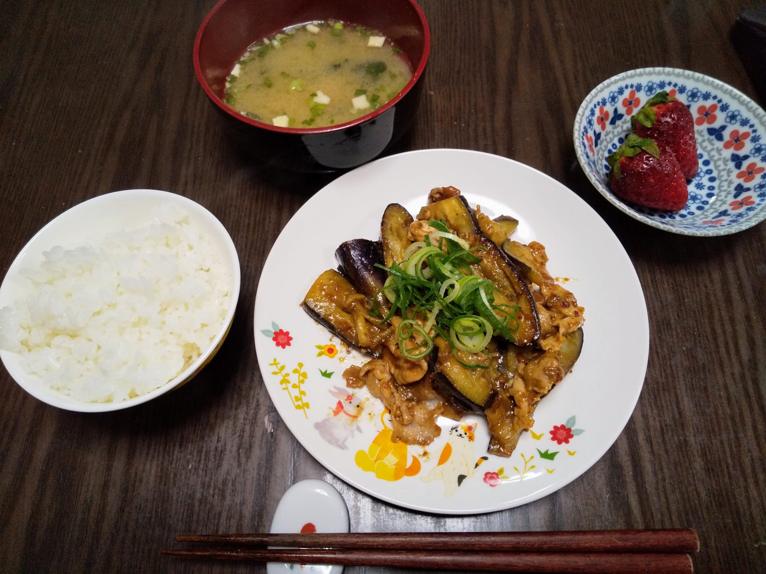 毎日の料理をする